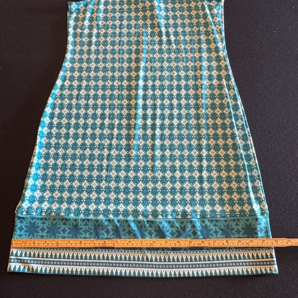 Magnolia Grace Blue and White Sleeveless Dress Sz Medium - Picture 11 of 15